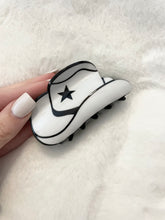 Load image into Gallery viewer, Cowboy Hat Claw Clip