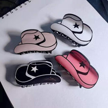 Load image into Gallery viewer, Cowboy Hat Claw Clip