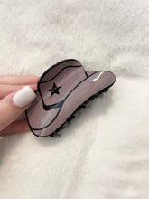 Load image into Gallery viewer, Cowboy Hat Claw Clip
