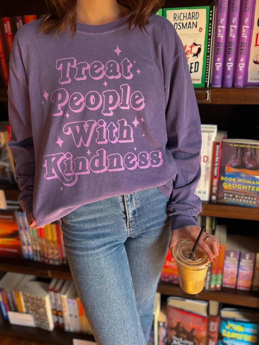 TREAT PEOPLE WITH KINDNESS Long Sleeve Tee