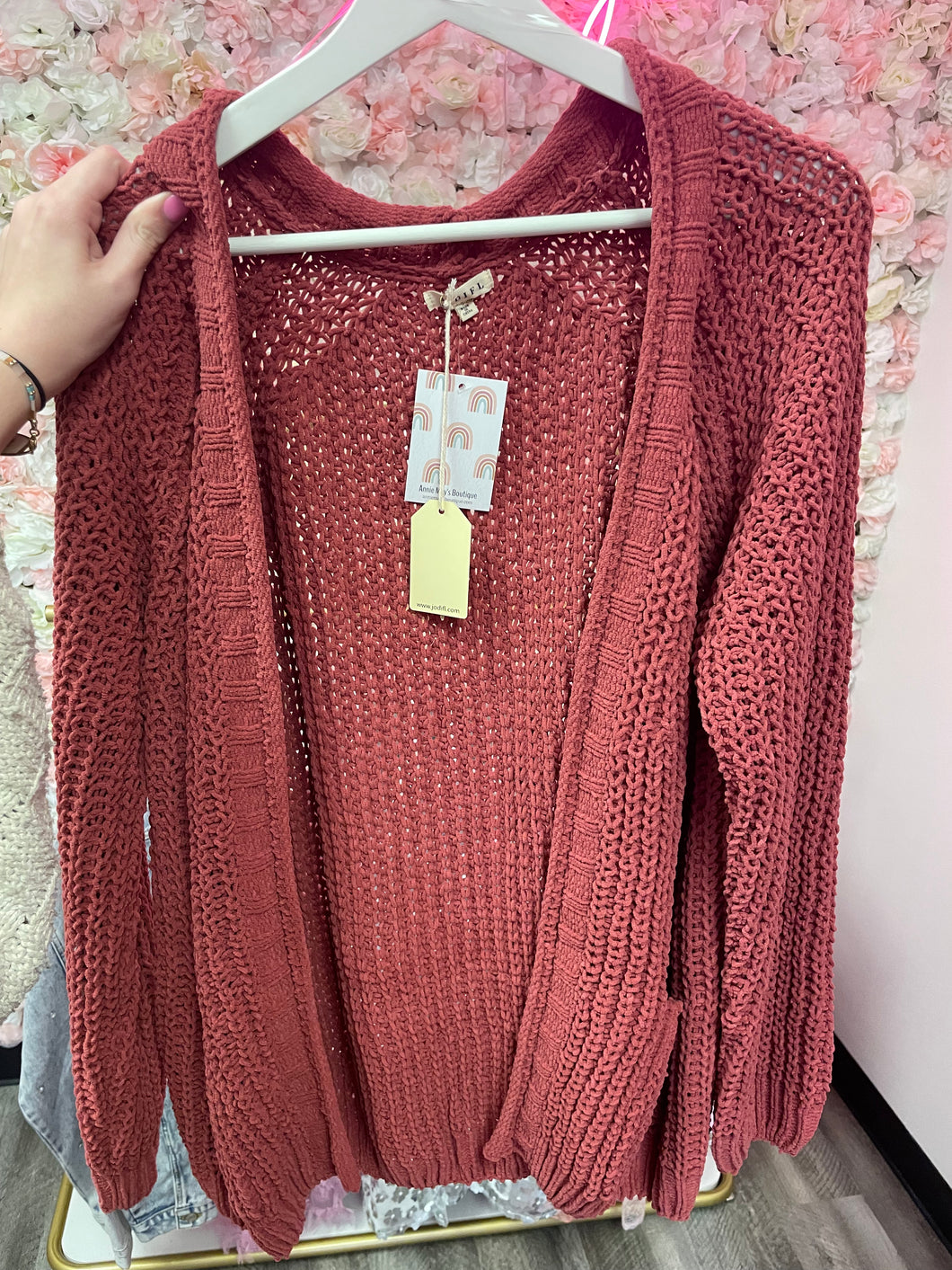 Rust Cardigan