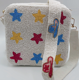 Load image into Gallery viewer, HOWDY STARS Beaded Bag
