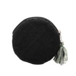 Load image into Gallery viewer, Round Leopard Beaded Coin Purse
