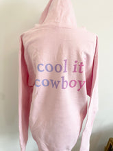Load image into Gallery viewer, Cool It Cowboy Hoodie
