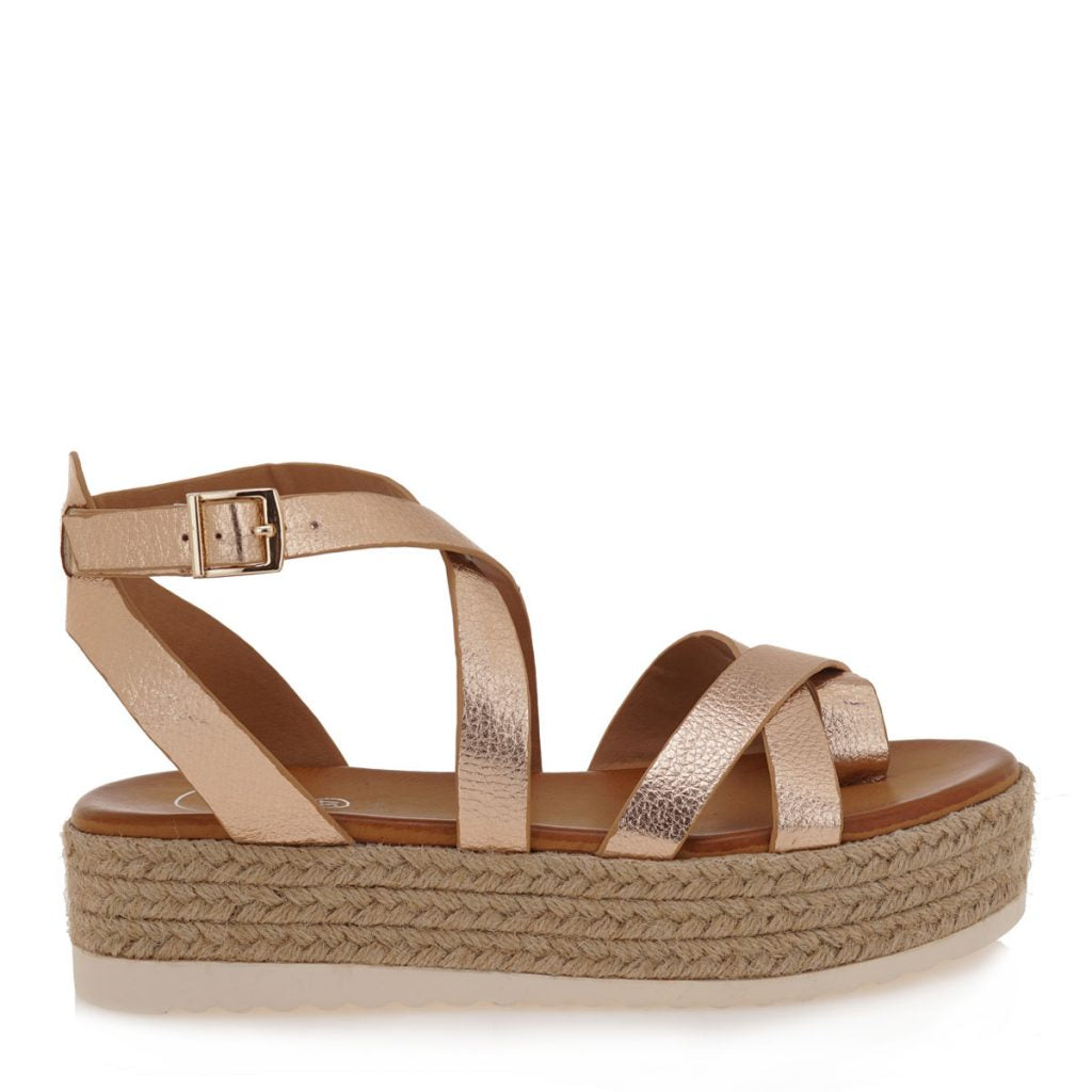 Champagne Sandals