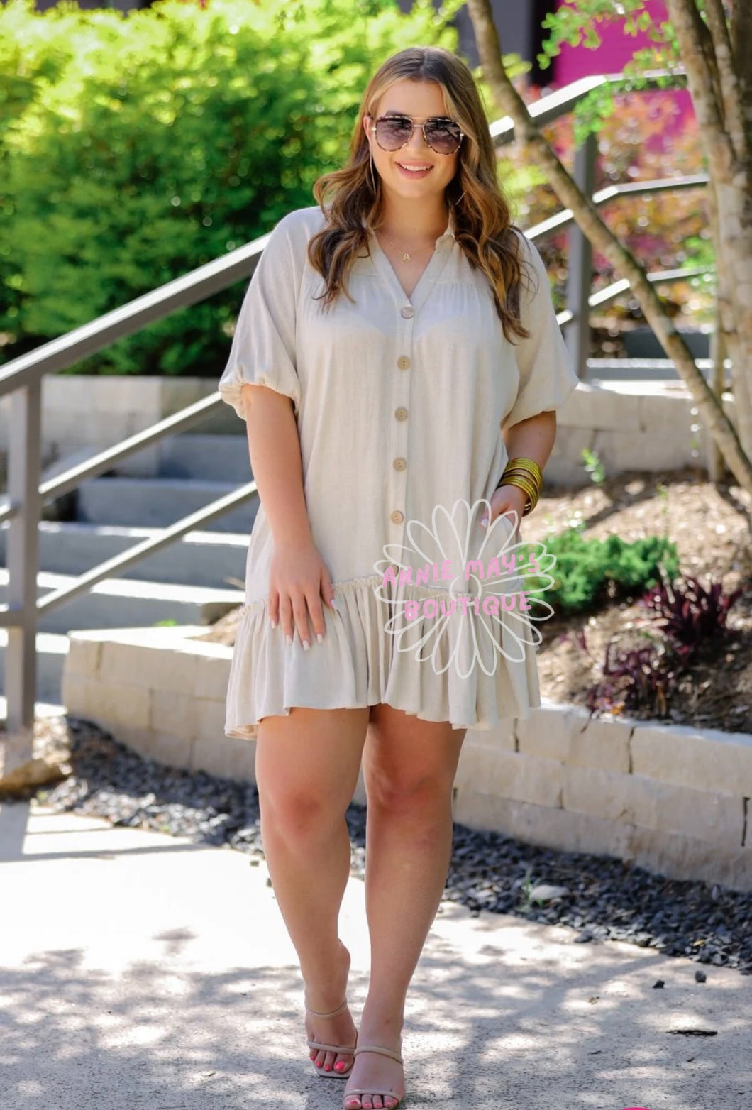 PALMER Button Up Dress