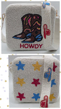 Load image into Gallery viewer, HOWDY STARS Beaded Bag
