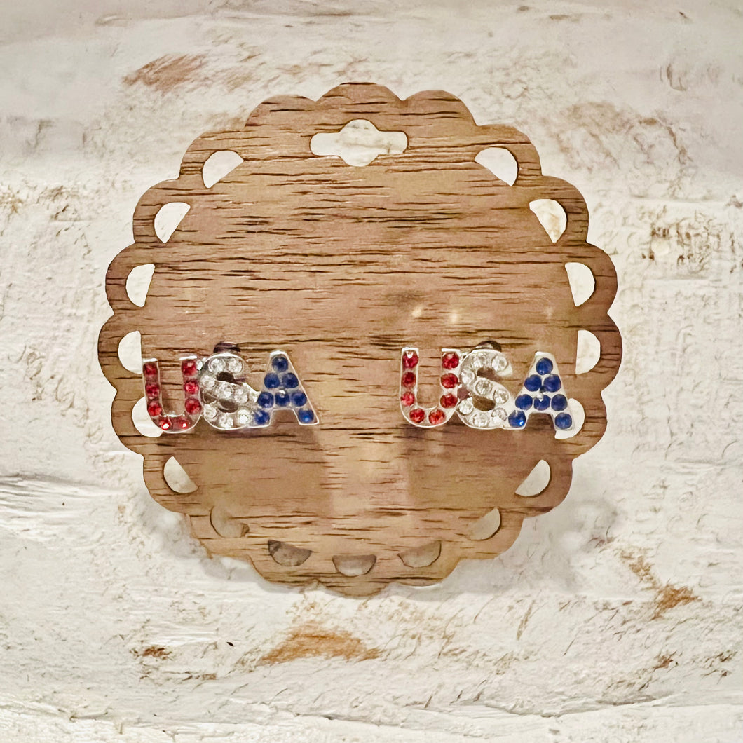 USA Stud Earrings