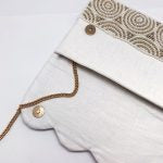 Load image into Gallery viewer, SWIRL &amp; PEARL Bridal Clutch
