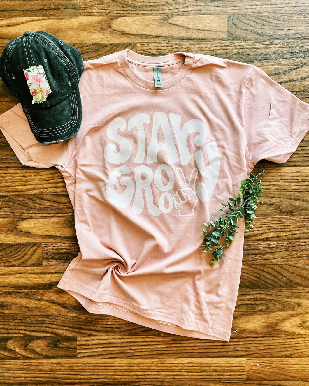 “Stay Groovy” Graphic Tee