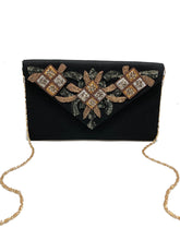 Load image into Gallery viewer, Embroidered Envelope Clutch
