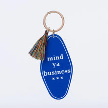 Load image into Gallery viewer, Mind Ya Business Keychain
