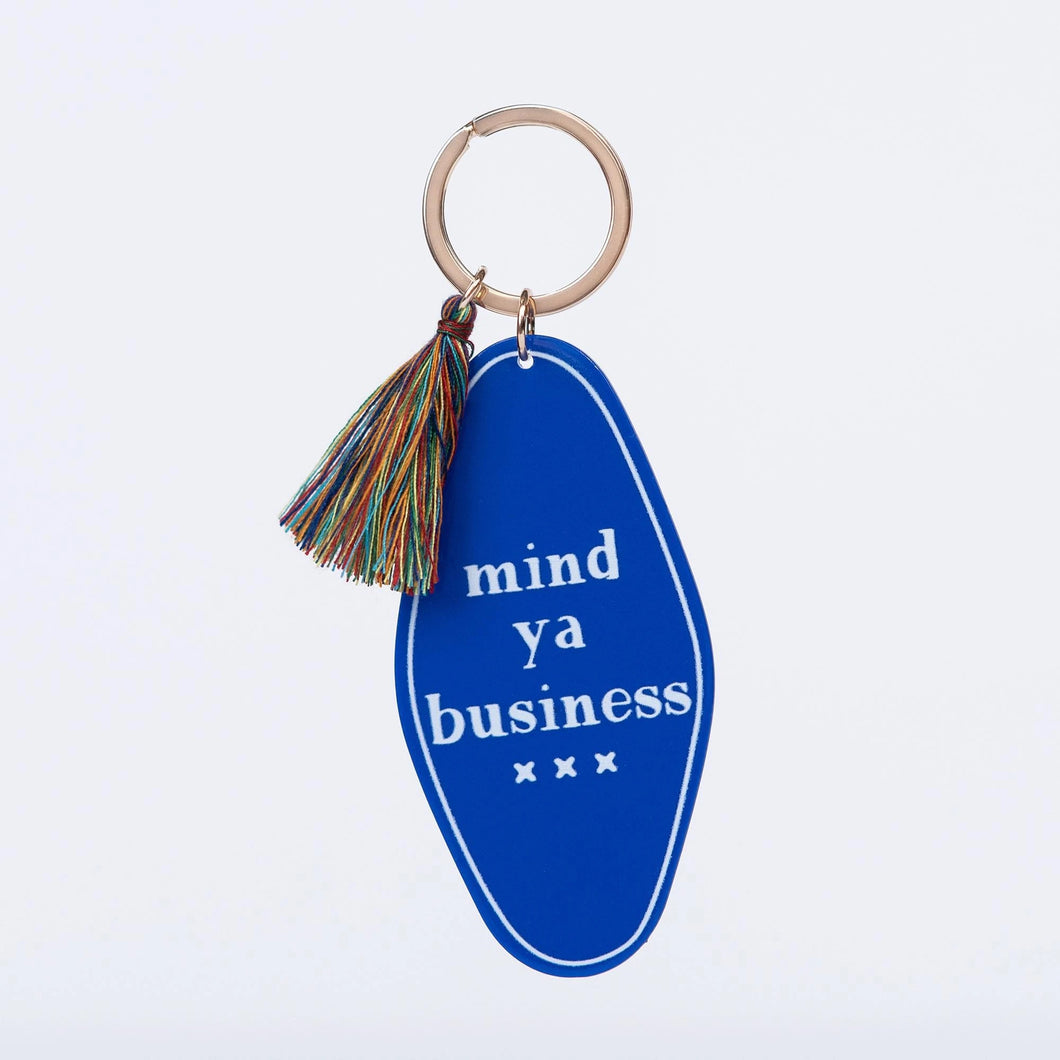 Mind Ya Business Keychain