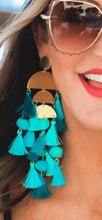 Load image into Gallery viewer, Tassel Chandelier Earrings
