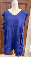 Load image into Gallery viewer, Royal Blue Curvy Tunic Dress
