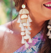Load image into Gallery viewer, Tassel Chandelier Earrings
