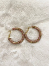 Load image into Gallery viewer, Chic Pink Crystal Earrings
