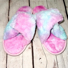 Load image into Gallery viewer, Cotton Candy Slippers
