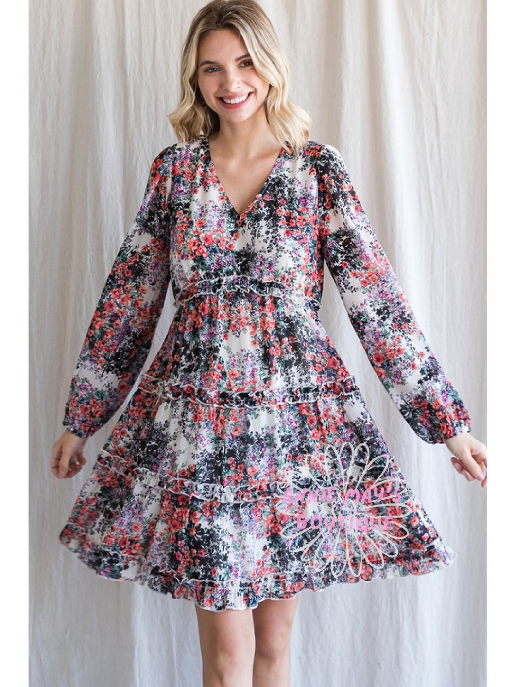 JENNY Tiered Dress