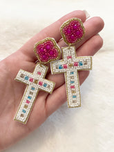 Load image into Gallery viewer, Chic Cross Earrings
