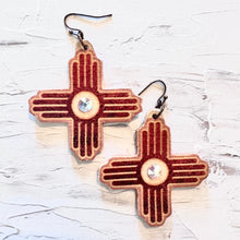 Load image into Gallery viewer, Zia Leather Earrings
