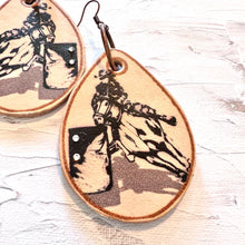 Load image into Gallery viewer, Barrel Racer Teardrop Earrings

