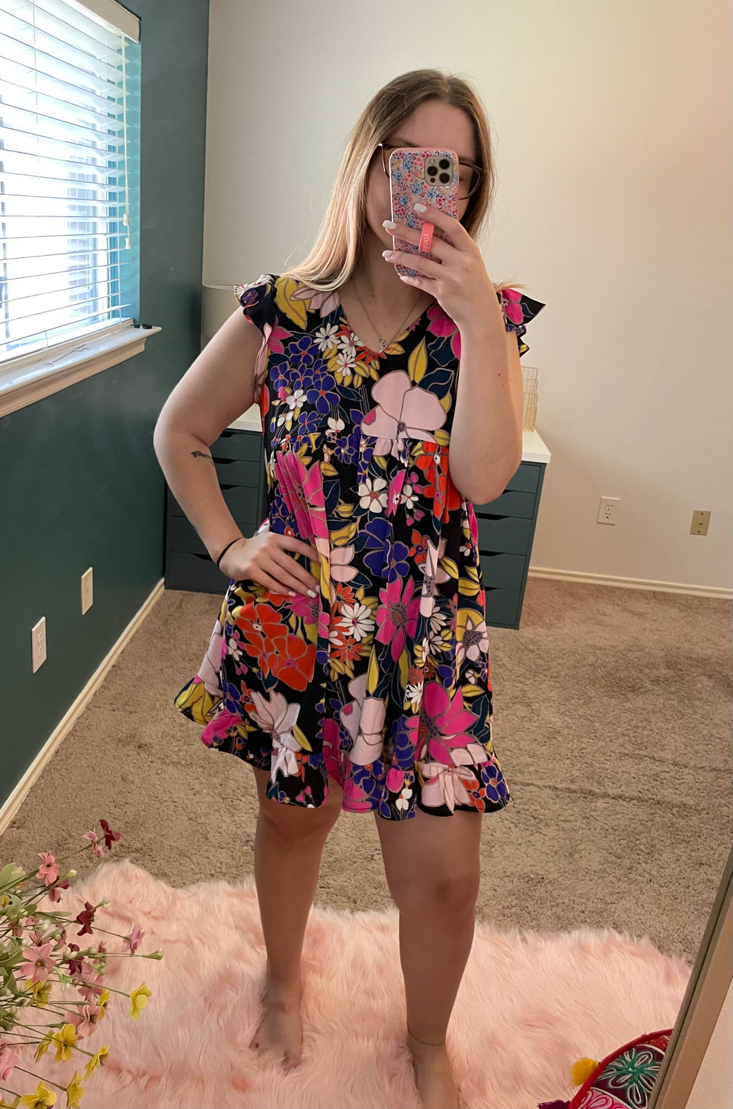 CAMILLE Floral Dress