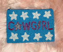 Load image into Gallery viewer, COWGIRL Beaded Pouch
