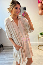 Load image into Gallery viewer, PALMER Button Up Dress
