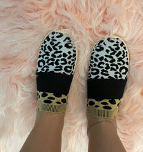 Load image into Gallery viewer, Tan Animal Slip-On Shoes
