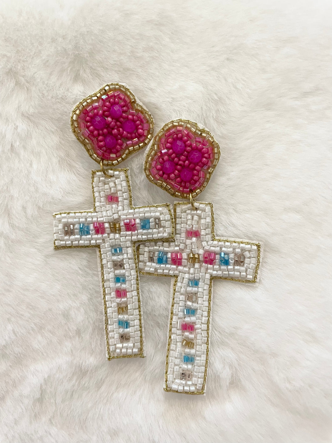 Chic Cross Earrings