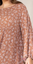 Load image into Gallery viewer, TERRACOTTA Floral Curvy Dress
