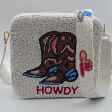 Load image into Gallery viewer, HOWDY STARS Beaded Bag
