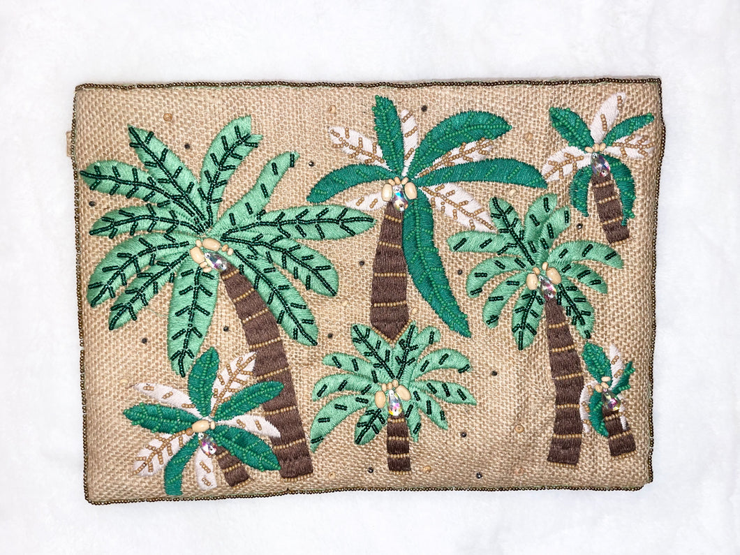 POOLS & PALMS Clutch